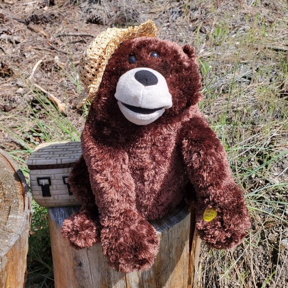 Gemmy Other - 2007 Gemmy Singing Fishing Bear and Friends Fish Drift Away and Under Boardwalk